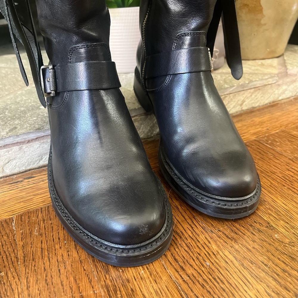 Frye Veronica Strap Tall Boot Size 8.5 - Picture 3 of 4